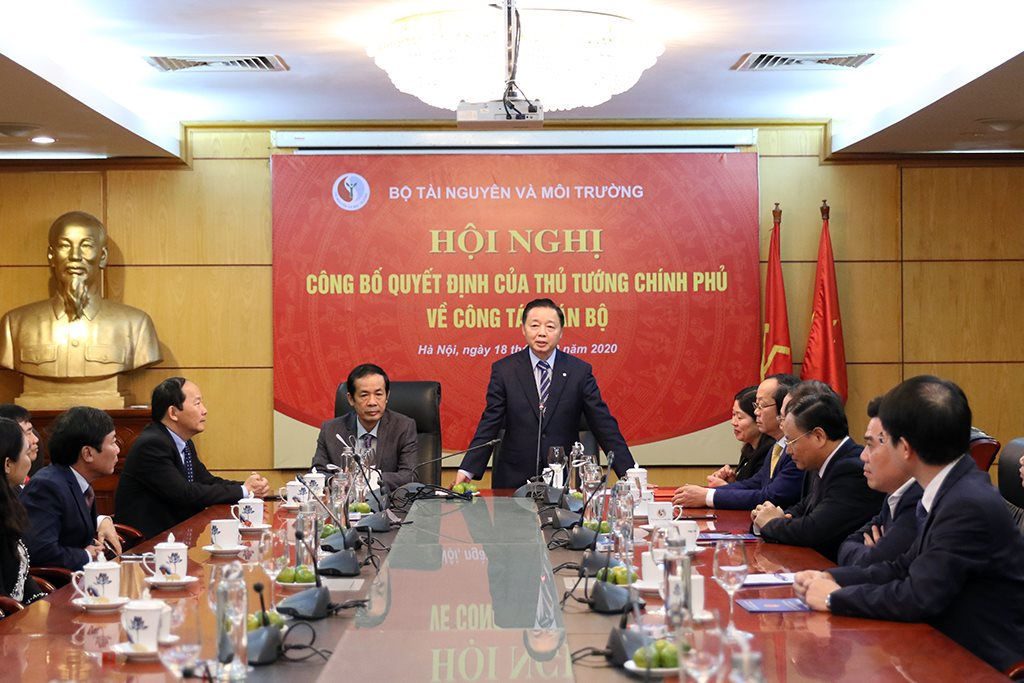 Bộ trưởng Trần Hồng Hà phát biểu chỉ đạo tại Hội nghị